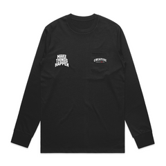 Make Things Happen Core Long Sleeve Pocket