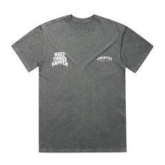 Make Things Happen Heritage Stone Wash Tee