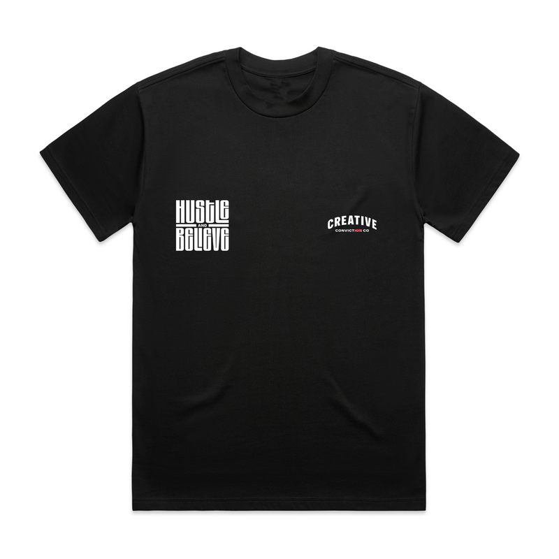 Hustle & Believe Heritage Tee