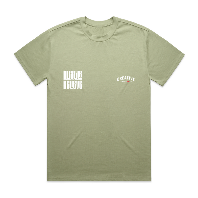 Hustle & Believe Heritage Tee
