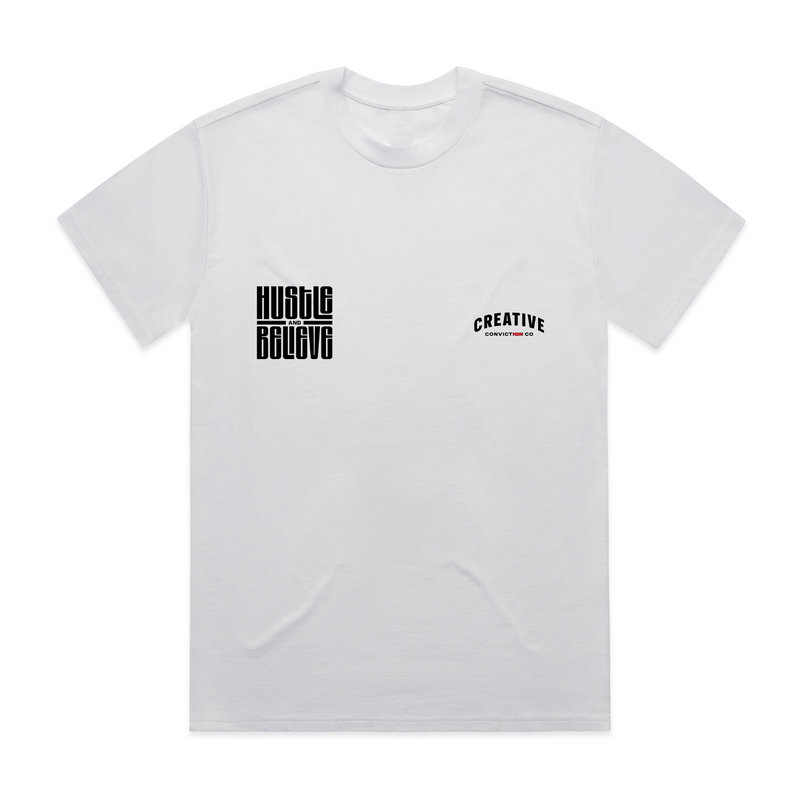 Hustle & Believe Heritage Tee