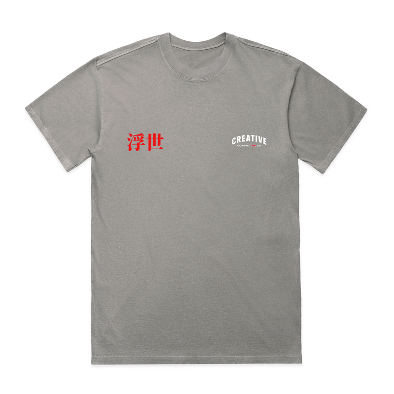 Floating World Heritage Stone Wash Tee
